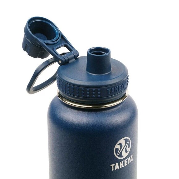 Takeya Actives 40oz Insulated Stainless Steel Water Bottle with Spout Lid New - Picture 2 of 7